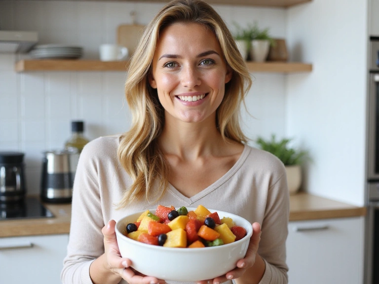 Client Sarah W. smiling after achieving health goals